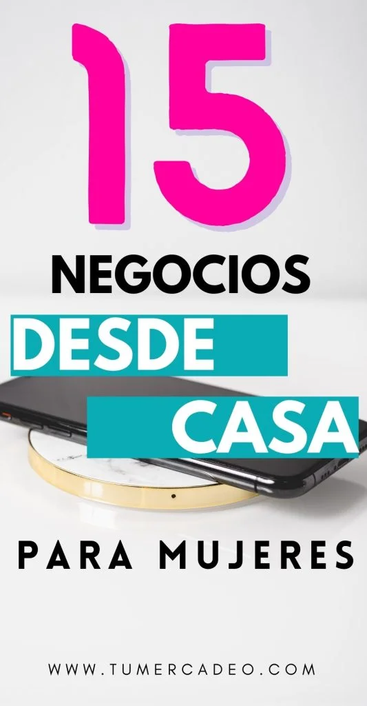 negocios desde casa para mujeres